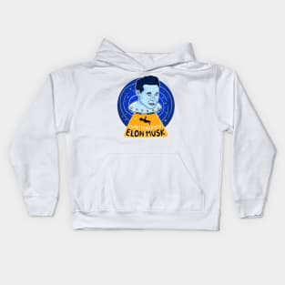 Alien Elon musk Kids Hoodie